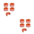 thumbnail image 4 of Kenally Bobina de cortacésped ligera y compacta para una fácil maniobrabilidad Juego de bobina de repuesto de nailon Accesorios de Type1 NO1, 4 of 6