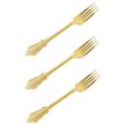 thumbnail image 5 of Balsa Circle 24 Pieces 8" Gold Metallic Disposable Plastic Forks Party Catering Tableware, 5 of 5