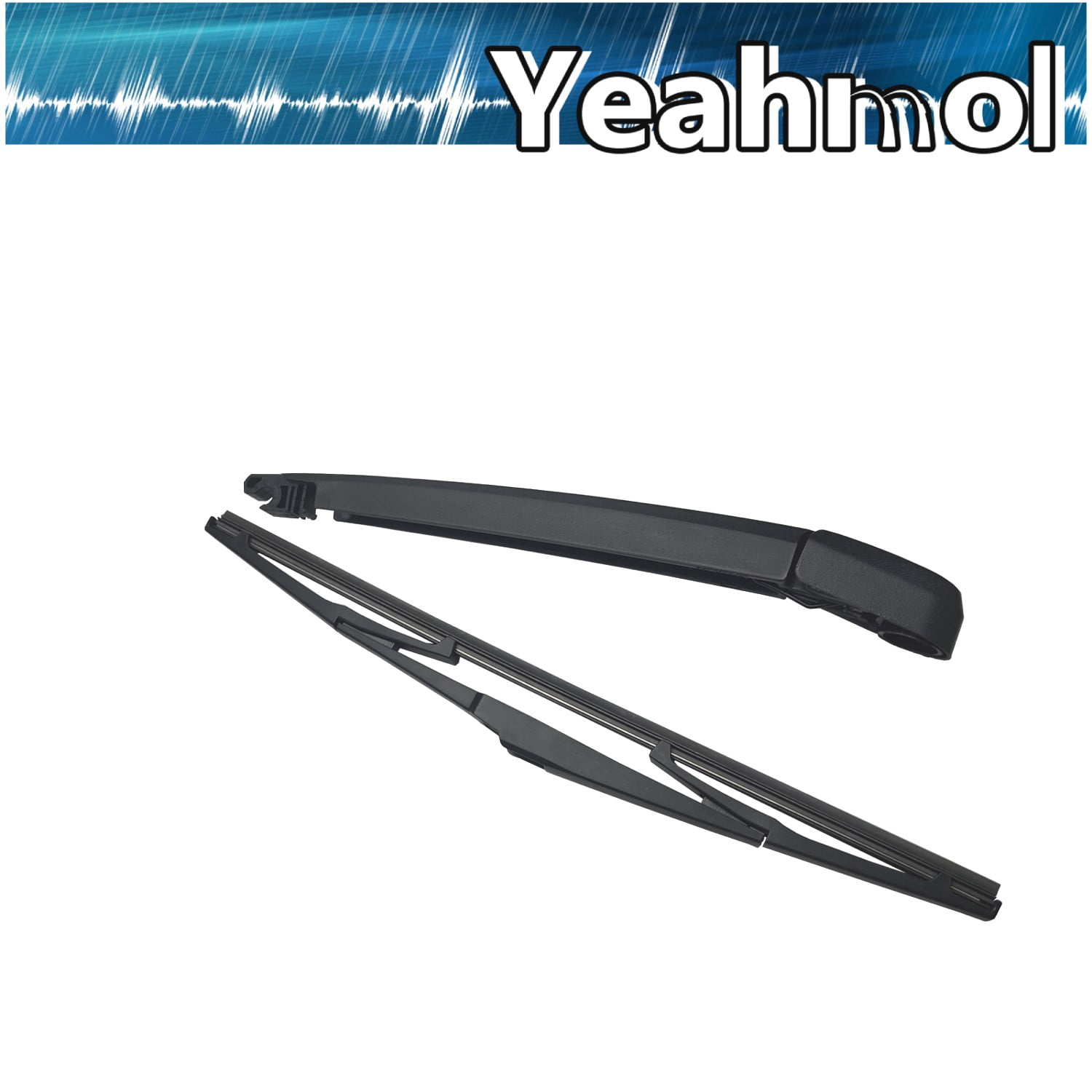 Yeahmol Fit For Toyota C-HR 2018, 26"+16"+14"+12" replacement for Windshield Wiper Blades and Rear Wiper with Arm Y24J4V6S