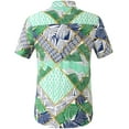 thumbnail image 2 of SSLR Mens Casual Button Down Shirts Short Sleeve Aloha Hawaiian Shirts, 2 of 7