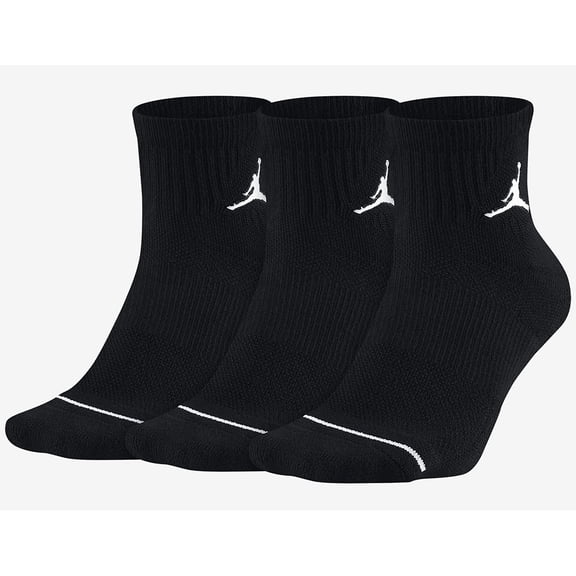 Jordan Mens Jumpman Quarter Socks