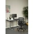 thumbnail image 4 of Alera Etros Series Suspension Mesh Mid-Back Synchro Tilt Chair, Supports Up to 275 lb, 15.74" to 19.68" Seat Height, Black, 4 of 11