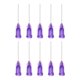 thumbnail image 1 of Aguja de dispensación de punta roma Uxcell para pistola de pegamento líquido, 21G 1", paquete de 10 (Púrpura), 1 of 7