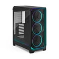 thumbnail image 3 of Fractal Design Meshify 3 Ambience Pro Black RGB Light Tint Tempered Glass E-ATX Mid Tower Computer Case, 3 of 9