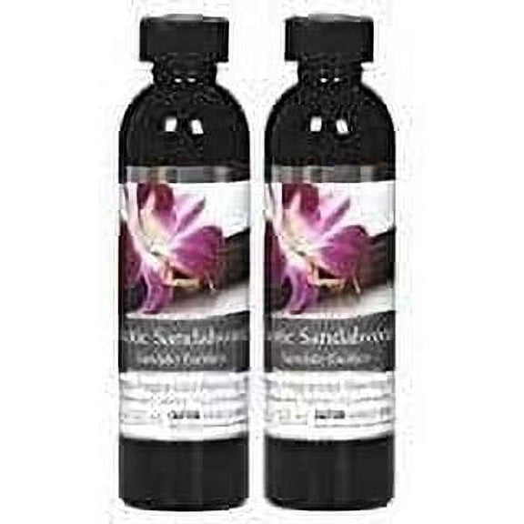 Hosley Set of 2, 5 oz. Exotic Sandalwood Fragrance Warming Oils