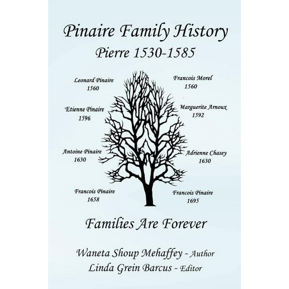 Pinaire Family History (Paperback) by Waneta Shoup Mehaffey