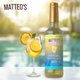 thumbnail image 2 of Matteo's Sugar Free Cocktail Syrup, Lemon Spritz, 750mL, 0 Calories, 0 Sugar, (Single Bottle), 2 of 5