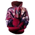 thumbnail image 2 of Sudadera con capucha con estampado 3D de Marvel Spider-Man Deadpool, moda para deportes al aire libre, hip-hop, informal, de manga larga para hombre, 2 of 5