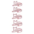 thumbnail image 1 of Small Paperclips, Cat Shape Exquisite Increase Slip Resistance Paper Clips Rust Prevention  for Home Use, 1 of 7