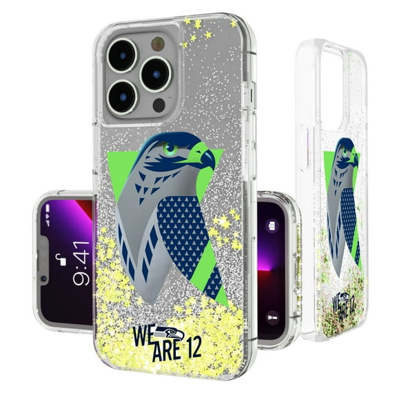 Keyscaper Seattle Seahawks iPhone Glitter Case