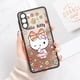 thumbnail image 3 of Funda para teléfono Samsung Galaxy S23, S22 Ultra, S20, S21 FE Plus, S10 Lite, S9, S8, funda transparente mate, Hello Kitty, lindo gato, 3 of 5