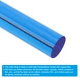 thumbnail image 4 of Unique Bargains Crystal Ping Pong Rubber Roller Table Tennis Racket Roll Stick Bar, Clear/Blue 2 Pack, 4 of 5