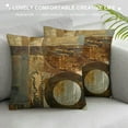 thumbnail image 3 of Brown Decorative Throw Pillow Covers of Pillow Cover Modern Abstract Art Decorative Pillows for Living Room Bedroom Sofa Couch Outdoor Pillow Covers, 3 of 5