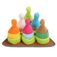thumbnail image 3 of Almohadilla para olfatear mascotas, comida lenta, Reduce el aburrimiento, estera de alimentación para perros, juguete rompecabezas con bolos chirriantes para entrenamiento de olores, 3 of 5