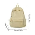 thumbnail image 3 of WEGFTDUOP Large Capacity Backpack Middle School And College Student's Bag For Women Simples And Versatile Campus Style Backpack For Women, 3 of 6