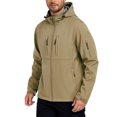 thumbnail image 3 of Zoofly Men's Waterproof Fleece Lined Softshell Jackets, 3 of 6
