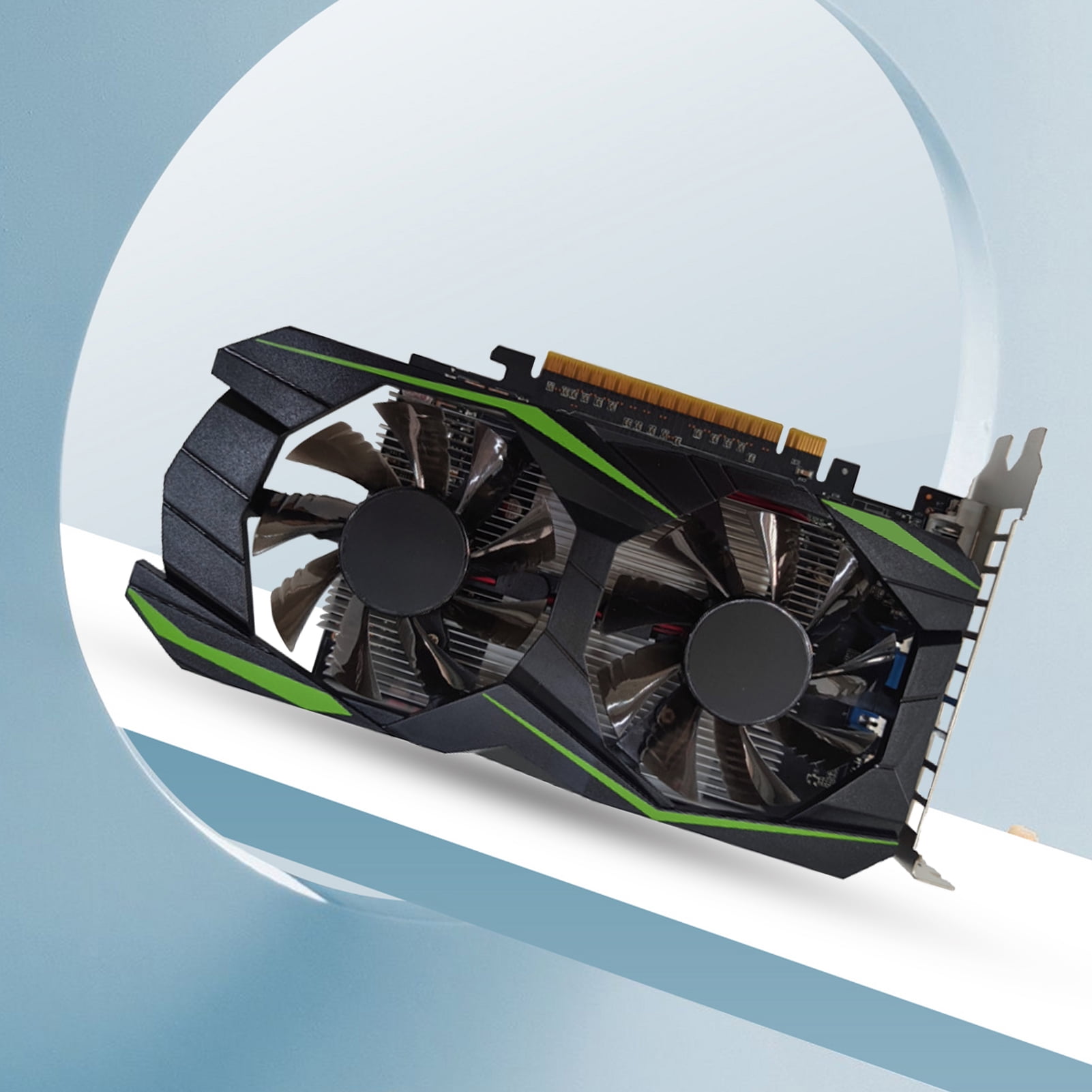 GTX1050TI Graphic Card Independent Quick Heat Dissipation Multi-interface 4GB Air Flowing PC Video Cards for Office