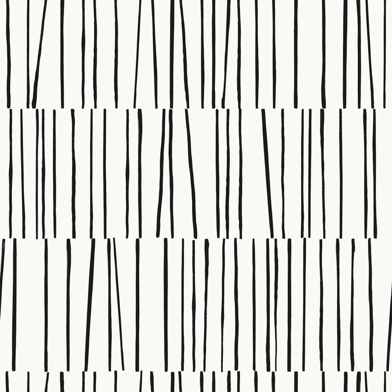 Tempaper x Bobby Berk Shift White & Black Removable Peel and Stick Wallpaper, Tempaper x Bobby Berk Shift White & Black Removable Peel and Stick Wallpaper,