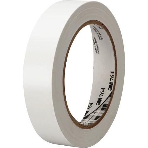 3M, MMM764136WHT, General-purpose 764 Color Vinyl Tape, 1 Roll, White