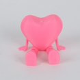 thumbnail image 5 of 3D Printed Valentines Day Decorations Gift Rose Heart Surprise Box Creative Decoration Home Decor Figurine Love Theme Display Piece for Girlfriend Wife Anniversary B, 5 of 6