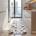 thumbnail image 4 of Halloween Spooky Icons Pattern Kitchen Rug Mat,Kitchen Runner Rugs Non Skid Washable,Decorative Kitchen Floor Mats for Kitchen,Sink,Laundry,17"x47.2", 4 of 7