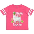 thumbnail image 3 of Inktastic St. Patrick's Day Llama Be Irish with Green Shamrocks Boys or Girls Toddler T-Shirt, 3 of 5