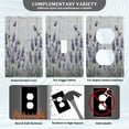 thumbnail image 3 of Lavender and Bees Light Switch Cover Switch Plate Outlet Cover Plug Cover for Electrical Outlet, 3 of 8