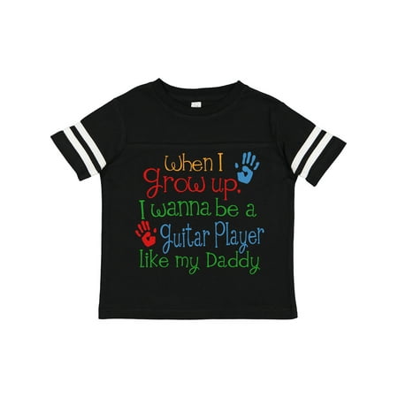 

Inktastic Guitar Player Like Daddy Gift Toddler Boy or Toddler Girl T-Shirt