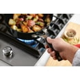 thumbnail image 3 of KitchenAid Hard Anodized Nonstick Saute Pan with Lid, 3-Quart, Onyx Black, 3 of 5