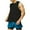 Black, variant on ZQUUVOU Men's Workout Tank Tops Trendy Casual Round Neck Solid Color Quick Dry Sports Top Black