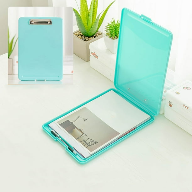 A4 File Box File Test Paper Storage File Box Multi-function File Box Plastic Transparent Folder