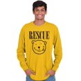 thumbnail image 5 of Rescue Animals Endangered Species Long Sleeve TShirt Men Women Brisco Brands 3X, 5 of 5