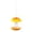Yellow, variant on Mushroom Hanging Metal Mesh Bird Feeder 19.68IN Decorative Wild Bird Seed Feeder Weather Resistant Outdoor Garden Backyard Tree Hanging Ornament for Wildlife Watching
