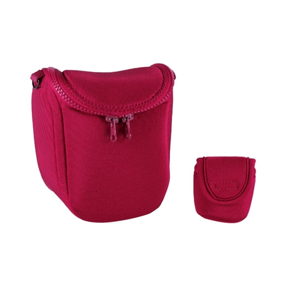 Blanda Impermeable Para CáMara, Blanda PortáTil Para CáMaras De Un Solo Objetivo O De Espejo, Color Rojo