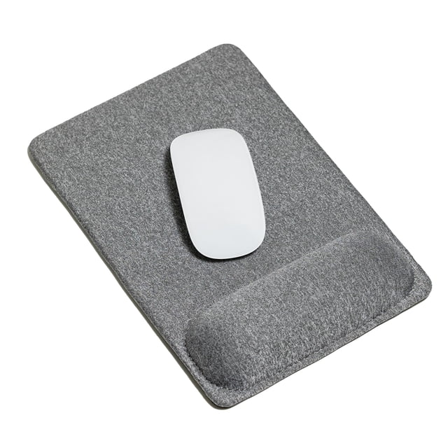 Alfombrilla de ratón ergonómica SenseAge con reposamuñecas, 27 x 19 cm