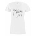 thumbnail image 2 of NanyCrafts #MomLife Women V-Neck Shirt, 2 of 2