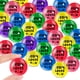 thumbnail image 1 of Pelotas hinchables Syhood Jesus Loves You de 3,2 cm de goma, 100 unidades, 1 of 6