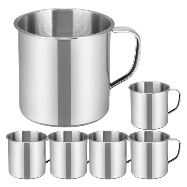 6 vasos reutilizables para almacenar agua, anticaídas, para niños, accesorio escolar.