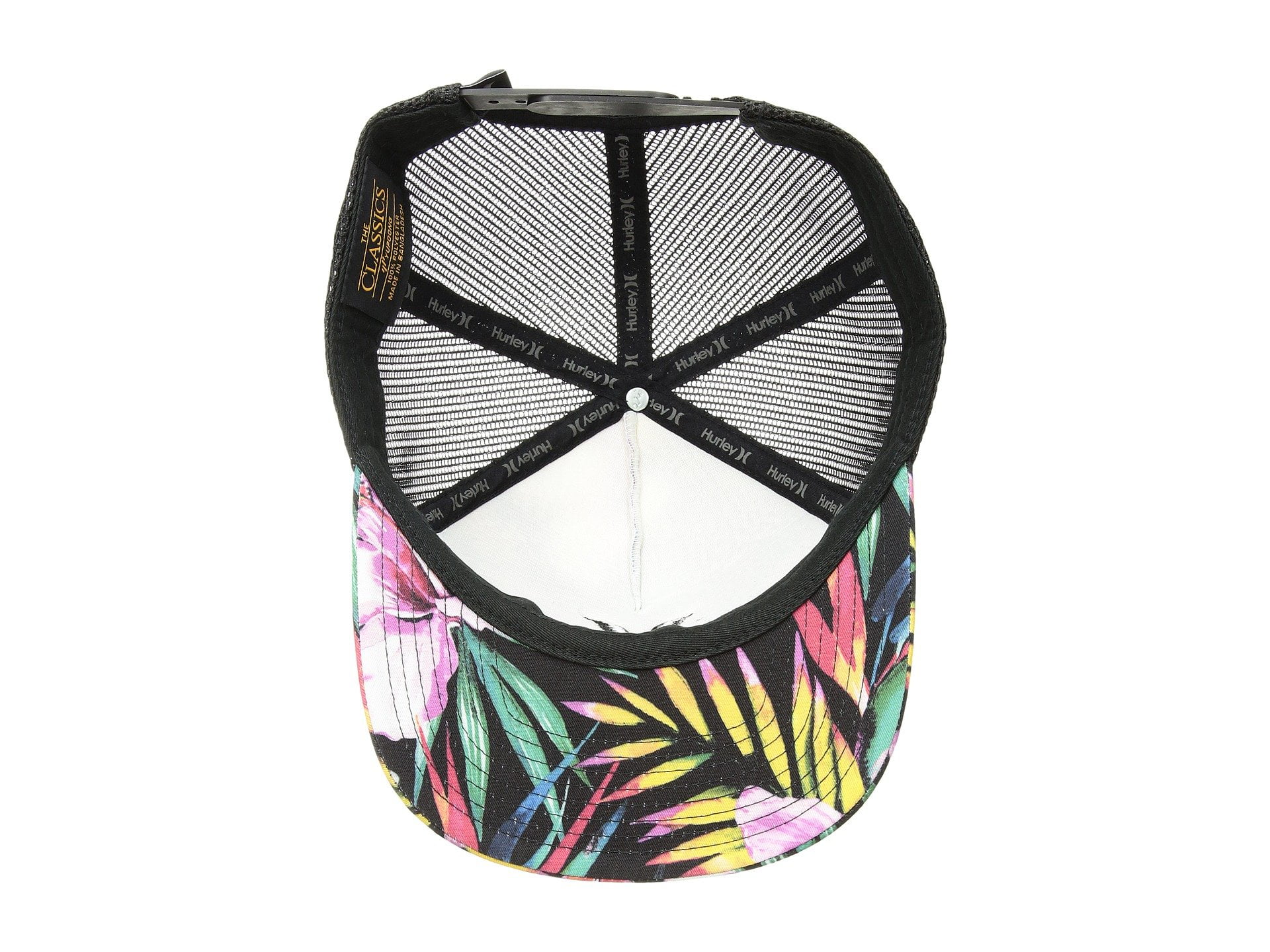 hurley floral hat