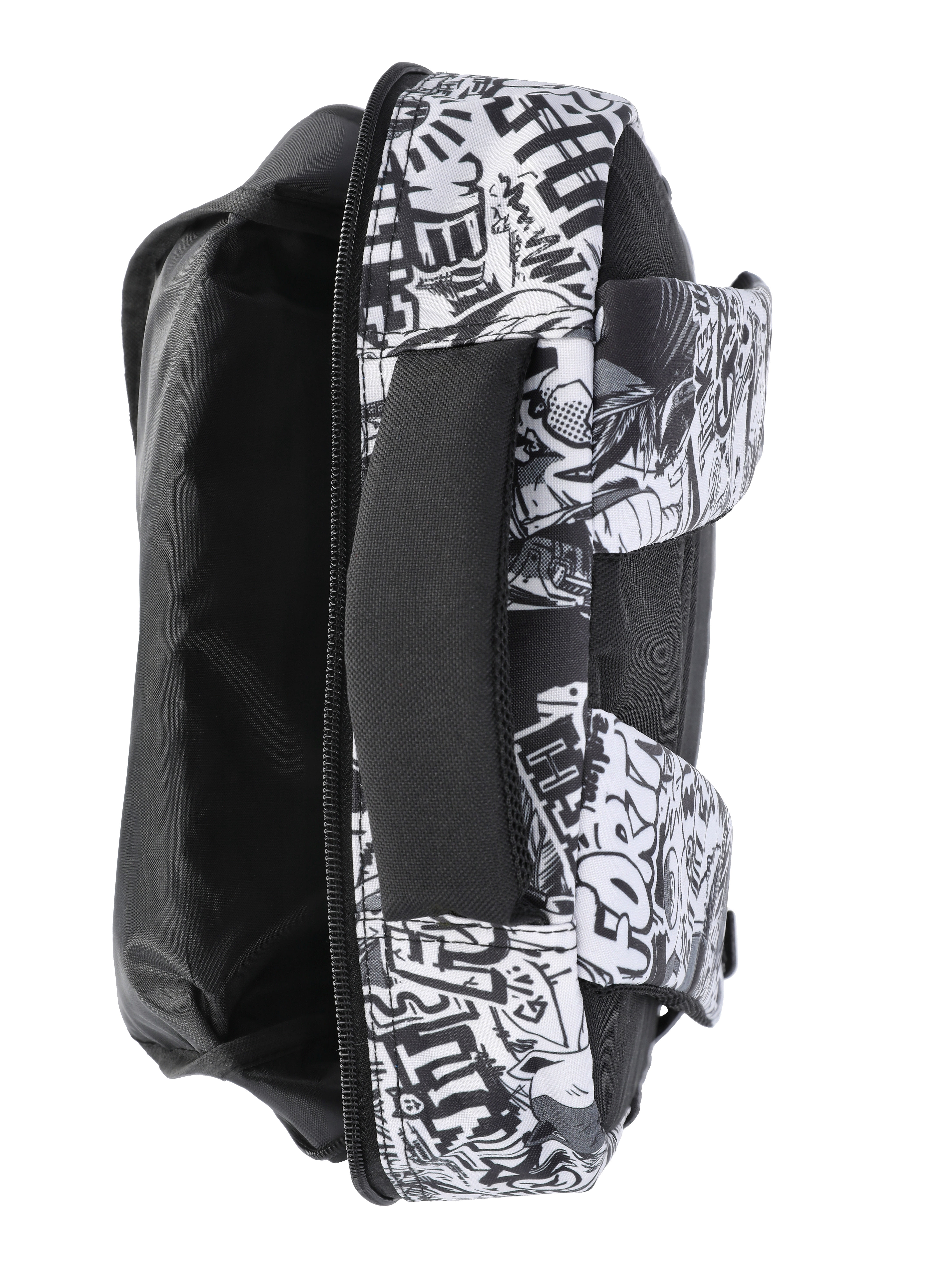Fortnite Allover Comic Print Boys 17" Backpack, Black/White