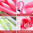 thumbnail image 3 of Décoration de Fête d'Été à Thème Flamant Rose, Bannière Flamant Rose, Fournitures de Fête, Photomaton Floral Tropical, Décoration de Fête à Thème Hawaïen pour Fête d'Anniversaire, Fête de Plage Luau, 70.8 x 43.3 Pouces, 3 of 7