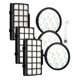 thumbnail image 1 of Filters for Rowenta Silence Force Cyclonic RO76XX HEPA Filter Replacement Spare Part Vacuum Cleaner, 1 of 5
