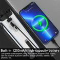 thumbnail image 4 of Outdoor Camping Light Multifunctional Folding Maintenance Work Light Portable Flashlight Power Bank with 6 Light Modes for Camping Tent Fishing Inspec, 4 of 5
