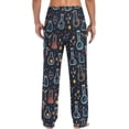 thumbnail image 2 of Top-kevin Chemistry Experiment Print Pajama Pants for Men Comfort Sleep Lounge Bottoms Straight-fit with Pockets S-XXL, 2 of 6