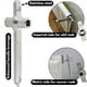 thumbnail image 3 of Kit de herramientas para purgar radiadores con empuñadura ergonómica para facilitar el mantenimiento del sistema de calefacción y liberar rápidamente el aire para reparaciones caseras., 3 of 7