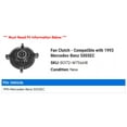 thumbnail image 2 of Fan Clutch - Compatible with 1993 Mercedes-Benz 500SEC, 2 of 2