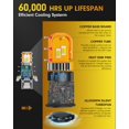 thumbnail image 4 of Bombillas LED FAHREN H13/9008, 6000 LM, 6500 K, luz blanca fría, IP68, 4 of 7