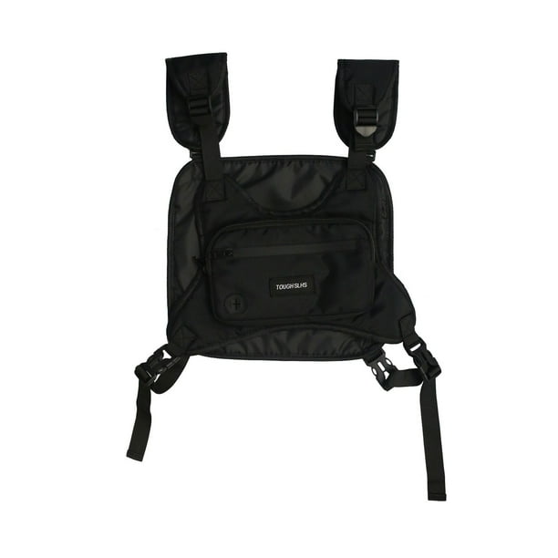Bolsa de chaleco táctico de moda, bolsa de herramientas de estilo ligero y funcional, bolsa de chaleco, bolsa de pecho multifuncional de moda para uso exterior para hombres
