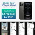 thumbnail image 6 of with Magnetic Invisible Stand Phone Case for iPhone 12 Pro Max 6.7 inches, Silicone Compatible with Magsafe Military Grade Full Camera Protection Phone Covers for Women Men(Gray), 6 of 14