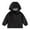Black, variant on Boys Windbreaker Jacket For Kids Lightweight Hooded Zipper Coat Outdoor Casual School Jacket For Boys Age 2 To 13 Years Winter Coat Boys Small